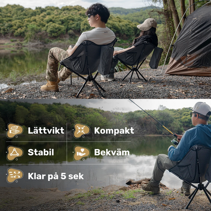 Kompakt campingstol – Landlivet™ Mini Explorer