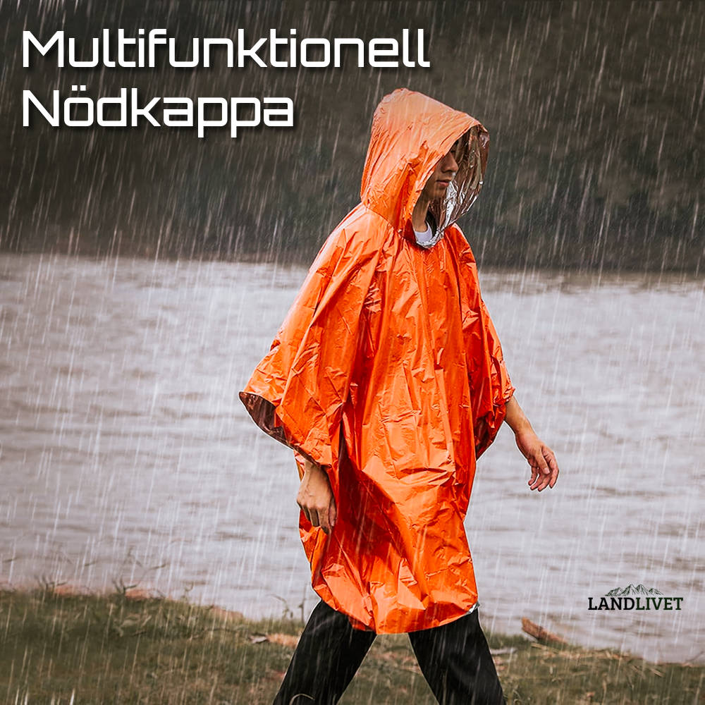 Kompakt nödponcho – Landlivet™ Survival Bivy 120g