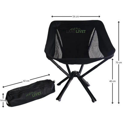 Kompakt campingstol – Landlivet™ Mini Explorer